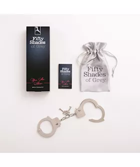 Fifty Shades Of Grey Metal Handcuffs