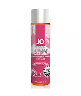 System JO Organic Lubricant Strawberry 120 ml