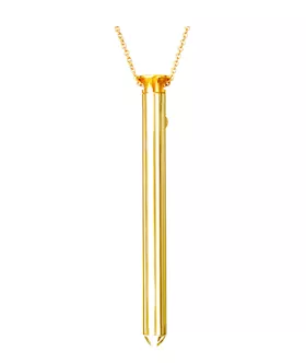 Crave Vesper Vibrator Necklace Gold