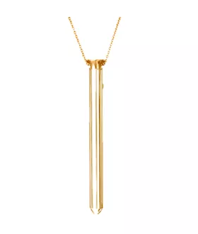 Crave Vesper Vibrator Necklace Gold