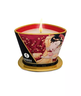 Massage Candle Romance  Strawberry Sparkling Wine