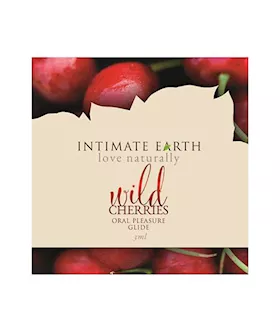 Intimate Earth Oral Pleasure Glide Foil 3 ml  Cherry