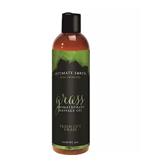 Intimate Earth Grass Massage Oil -  120 Ml