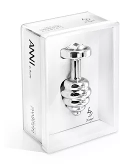 Diogol Ano Butt Plug Ribbed  Plated 30 Mm