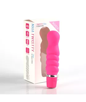 Twistty Silicone G-spot Vibe