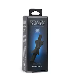 Fifty Shades Darker His Rules Bondage Bow Tie