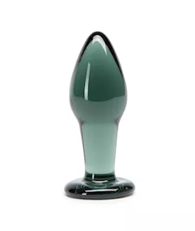 Fifty Shades Darker Something Darker Glass Butt Plug