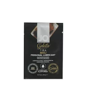 System JO Sachet Gelato Tiramisu Lubricant Sachet 3 ml