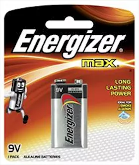 Energizer Max 9v 1pk