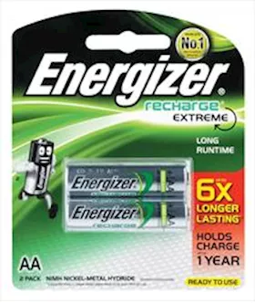 Energizer Rechargeable AA 2pk