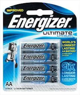 Energizer Ultimate Lithium AA 4pk