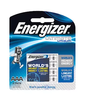 Energizer Lithium AAA 4pk