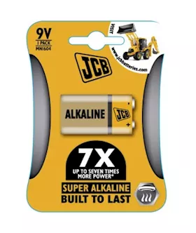 JCB 9 volt Super Alkaline Single Pack