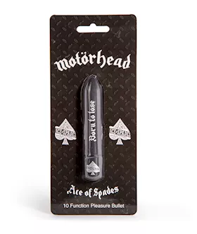 Motorhead Ace Of Spades 10 Function Bullet Vibrator