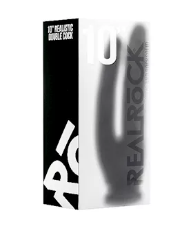 Realistic Double Cock 10 Inch