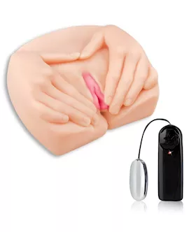 Vibrating Spread Open Pussy & Ass