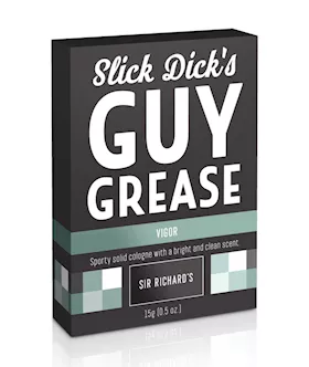 Sir Richards Slick Dicks Guy Grease Pheromone Solid Cologne Vigor Sport