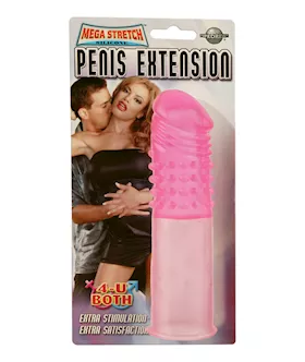 Mega Stretch Penis Extension Pink