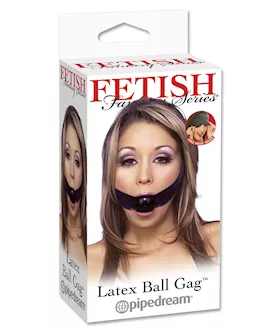 Fetish Fantasies Latex Ball Gag