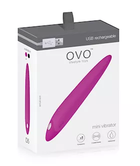 Ovo D5 Rechargeable Mini Vibrator