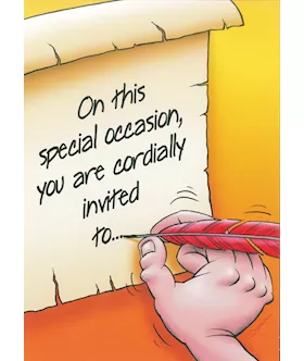 On This Special Occasion
