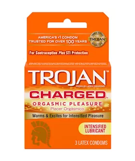 Trojan Charged 3pk