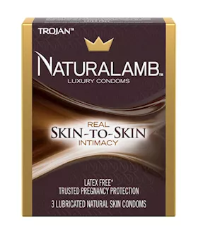 Trojan Naturalamb Lubricated 3pk