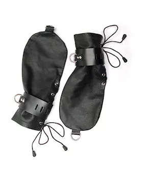 Leather Bondage Mittens