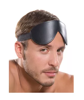 Padded Leather Blindfold