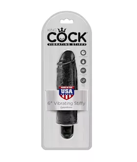 King Cock 6 In Vibrating Stiffy