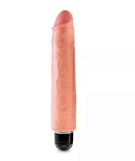 King Cock 10 in Vibrating Stiffy