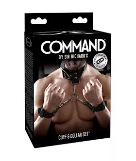 Sir Richards Command Cuff And Collar Set