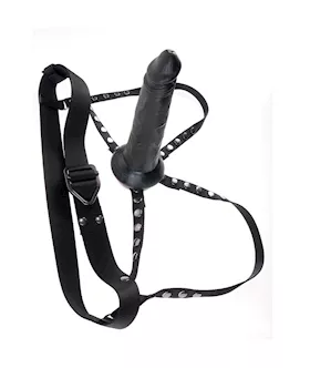 Sir Richards Command Harness With Hollow Strap-on