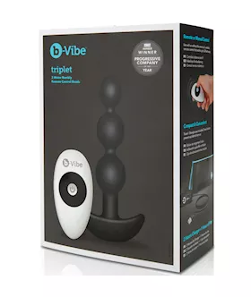 B-vibe Triplet Anal Beads
