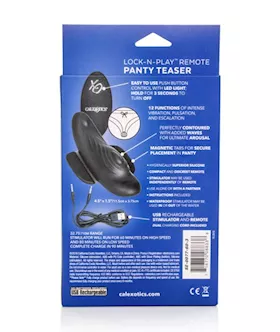 Lock-n-play Remote Panty Teaser