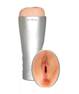 Penthouse Deluxe Vibrating Cyberskin Stroker Jenna Rose