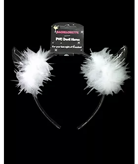 Devil Horns With White Fur