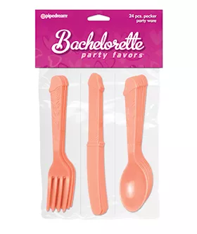 Pecker Party Warespoonfork&knife