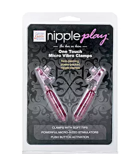 Nipple Play One Touch Micro Vibrating Clamps