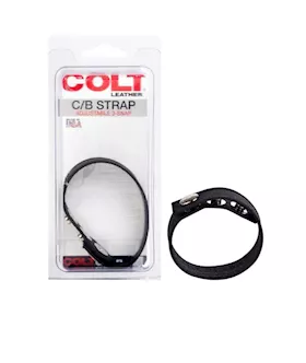 Colt Leather C/b Strap Adjustable 3-snap 