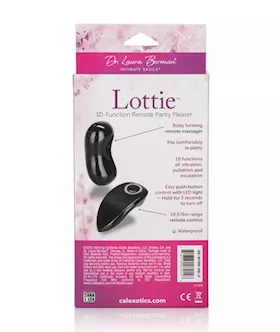 Dr Laura Berman Lottie 10-function Remote Panty Pleaser