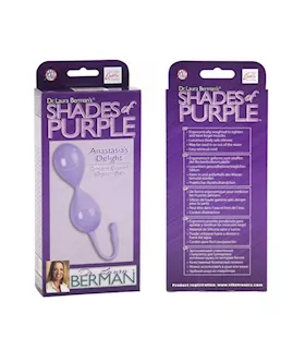 Dr Laura Berman Shades Of Purple Anastasias Delight Orgasm Balls