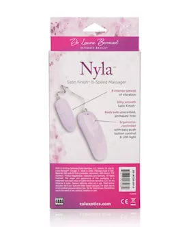 Dr Laura Berman Nyla Satin Finish 8-speed Massager