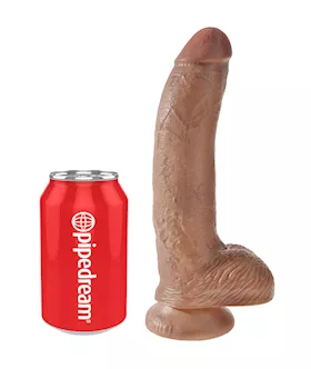 King Cock Suction Cup Dildo With Balls