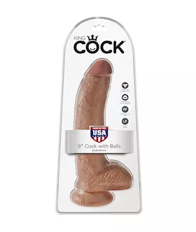 King Cock Suction Cup Dildo With Balls