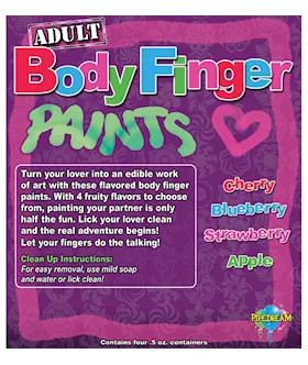 Edible Body Paints--original Box