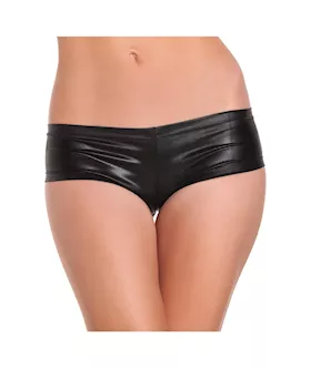 Shiny Lycra Booty Shorts