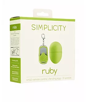 Small Remote Control Vibrating Egg - 10 Speeds