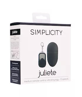 Juliete Medium Remote Control Vibrating Egg