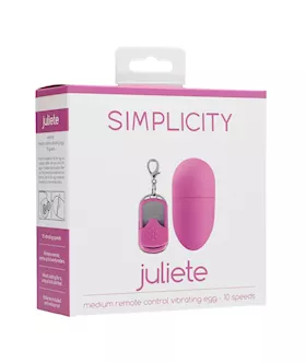 Juliete Remote Control Vibrating Egg